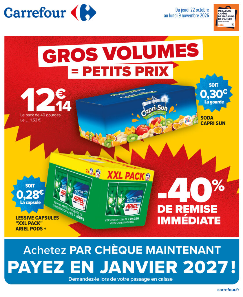 S43 CAR GROS VOLUME — Carrefour Forbach